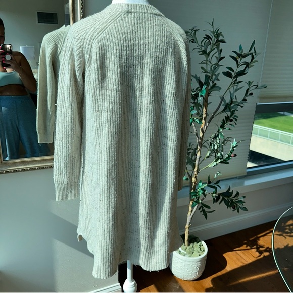 Madewell Speckled Ribbed Sweater Dress | Small - Picture 5 of 12